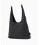 fellowww / フェロー Flaux Leather drawstring bag