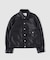 FAUX LEATHER TRUCKER ジャケット