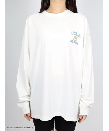 【UCLA】 バックプリントロングスリーブTシャツ ロンT