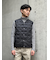 【TAION】 V NECK BUTTON DOWNVEST Vネックボタンダウンベスト