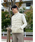 【TAION】 V NECK BUTTON DOWNVEST Vネックボタンダウンベスト