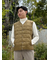 【TAION】 V NECK BUTTON DOWNVEST Vネックボタンダウンベスト