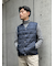 【TAION】 V NECK BUTTON DOWNVEST Vネックボタンダウンベスト