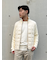 【TAION】 HI NECK KNIT/DOWN JACKET ハイネックニット切替ダウンジャケット