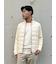 【TAION】 HI NECK KNIT/DOWN JACKET ハイネックニット切替ダウンジャケット