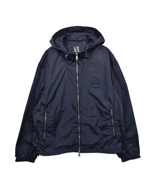 【ARMANI EXCHANGE】AX フーデッドジップアップブルゾン マンパー