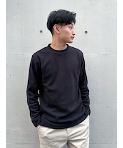 【Custom Culture】SOFT THERMO ソフトニットクルーネック ロングスリーブTシャツ