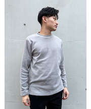 【Custom Culture】SOFT THERMO ソフトニットクルーネック ロングスリーブTシャツ