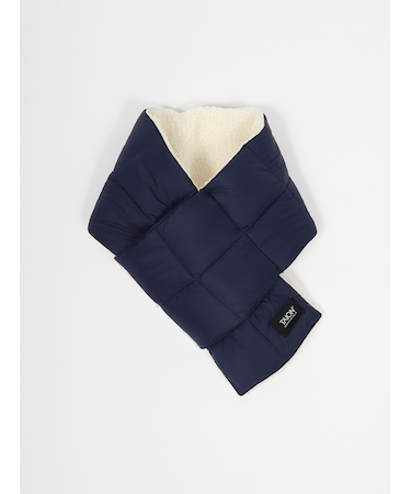【TAION】 REVERSIBLE MOUNTAIN DOWNxBOA SCARF マウンテン リバーシブル ダウン×ボア マフラー