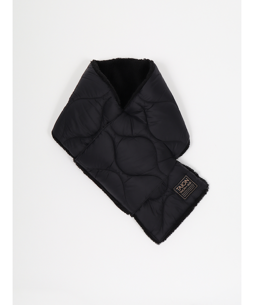 【TAION】 MILITARY REVERSIBLE DOWN SCARF ミリタリー リバーシブル ダウンマフラー ダウンスカーフ