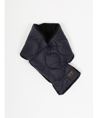 【TAION】 MILITARY REVERSIBLE DOWN SCARF ミリタリー リバーシブル ダウンマフラー ダウンスカーフ