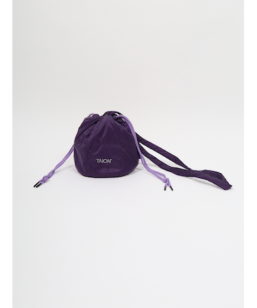 【TAION】 DRAW STRING DOWN BAG-S ベーシック ドローストリング ダウンバッグS ショルダーバッグ 巾着型ミニバッグ