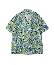 【ALLEY DOCKS】 ボタニカル　オープンシャツ