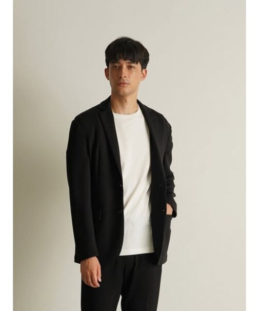 【Custom Culture】STRETCH ダンボール 2B ジャケット テーラードジャケット シングルジャケット