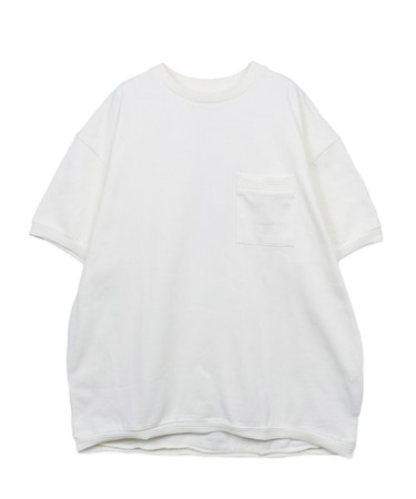 【JEMORGAN LONG JOHNS】 カットオフリブTEE ショートスリーブT ポケT