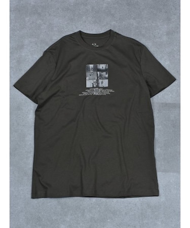 【ARMANI EXCHANGE】ボックスプリントTシャツ ショートスリーブTEE 半袖T
