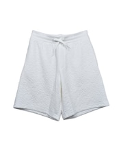 【ARMANI EXCHANGE】AX オールオーバージャカードロゴ ハーフパンツ ジャガードショーツ