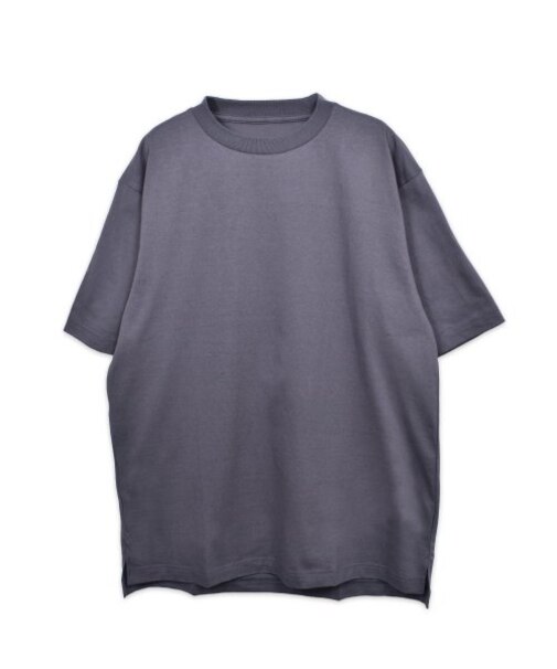 【CUSTOM CULTURE】空紡糸シルケット加工天竺クルーネックTee