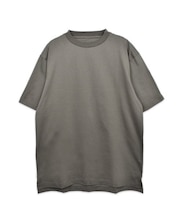 【CUSTOM CULTURE】空紡糸ｼﾙｹｯﾄ加工天竺ｸﾙｰﾈｯｸTee