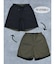 【TAION】 REVERSIBLE WIDE SHORTS ノンダウン ミリタリー リバーシブル ワイドショーツ ワイドショートパンツ