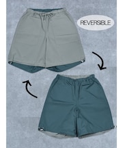 【TAION】 REVERSIBLE WIDE SHORTS ノンダウン ミリタリー リバーシブル ワイドショーツ ワイドショートパンツ