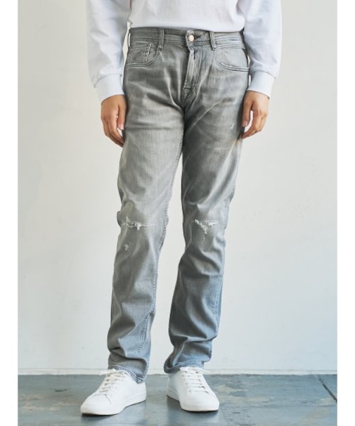 【REPLAY】ROCCO ダメージデニム デニムパンツ