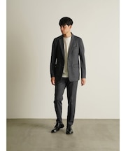 【Custom Culture】ツイルプリントポンチ　スーツ セットアップ