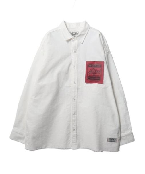【ANTIBAL】 オックスビッグシルエットシャツ