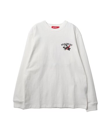【ANTIBAL】  FELIX THE CATプリントロングスリーブTEE プリント ロンT