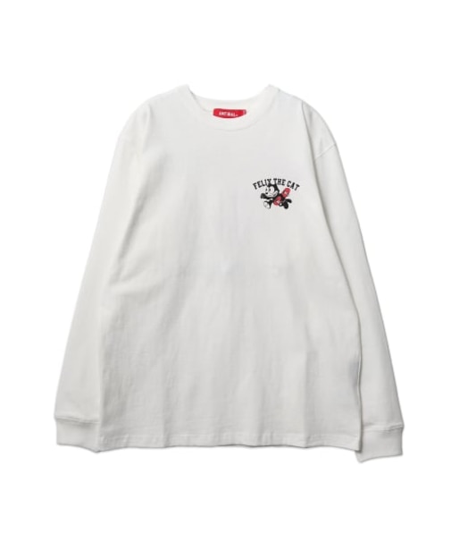 【ANTIBAL】  FELIX THE CATプリントロングスリーブTEE プリント ロンT