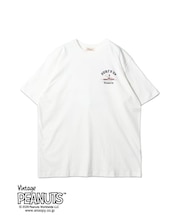 【PEANUTS】 スヌーピー”SURF’S UP”プリント ショートスリーブTシャツ