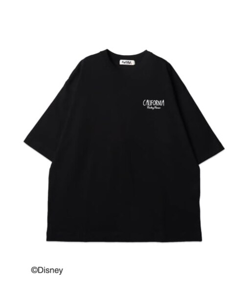 【ANTIBAL】 ミッキーマウス”CALIFORNIA”プリント ショートスリーブBIGTシャツ