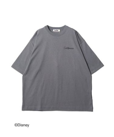 【ANTIBAL】 ミッキーマウス”MICKEY SK8 CALIFORNIA”プリント ショートスリーブBIGTシャツ