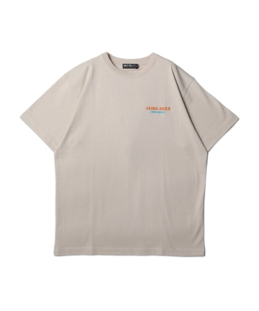 【SMILEY FACE】 スマイリーブラシ刺繍TEE