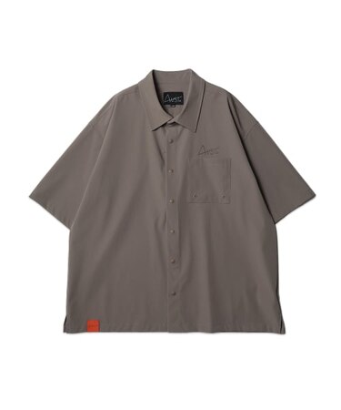【AUST】 ナイロンBIGシャツ