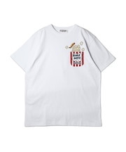 【SURF DAYS】ポップコーンプリントポケットTEE　ポケT