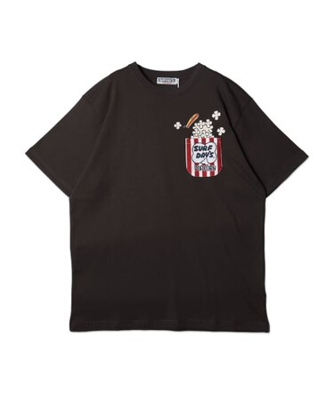 【SURF DAYS】ポップコーンプリントポケットTEE　ポケT