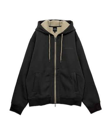 【ARMANI EXCHANGE】 フリースジップパーカー