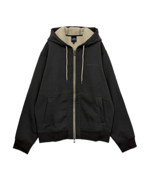 【ARMANI EXCHANGE】 フリースジップパーカー