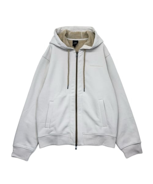 ARMANI EXCHANGE】 フリースジップパーカー｜トランジション パッゾの