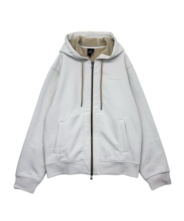 【ARMANI EXCHANGE】 フリースジップパーカー