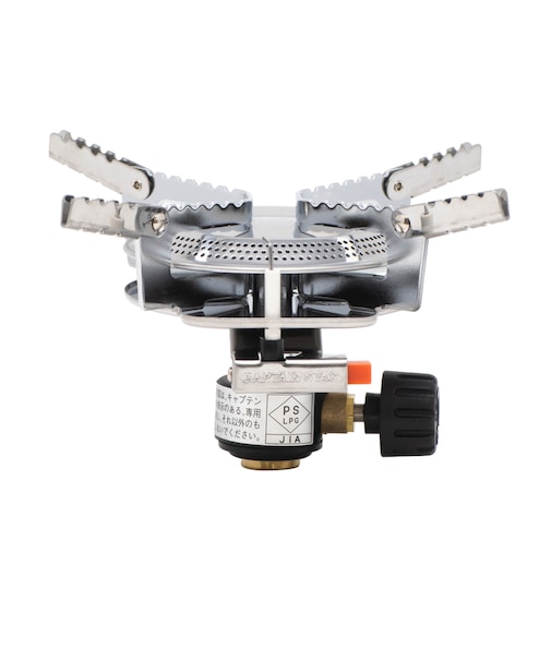 オーリック小型ガスバーナーコンロ＜圧電点火装置付＞（ケース付）