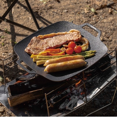 スクエア グリルプレート25×25cm