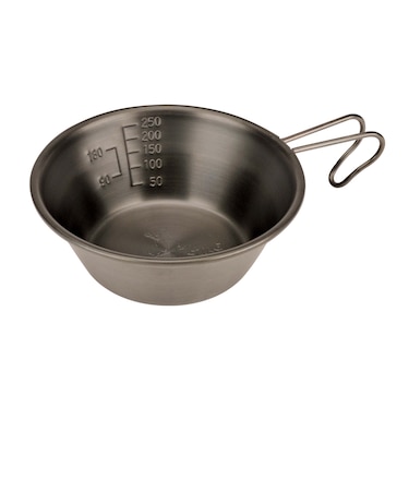 黒酸化発色 ステンシェラカップ320ml ロゴマーク・刻印