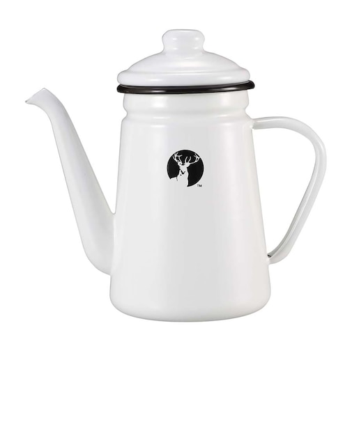 ホーロー コーヒーポット(ホワイト)