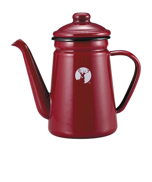 ホーロー コーヒーポット(レッド)