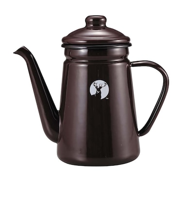ホーロー コーヒーポット(ブラウン)
