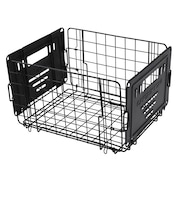 フレームワーク 折畳バスケット40（ブラック）