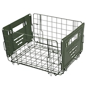 フレームワーク 折畳バスケット40（オリーブ）