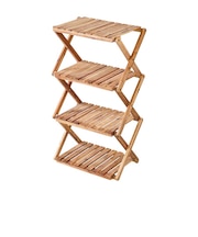 CSクラシックス 木製4段MOVEラック＜460＞